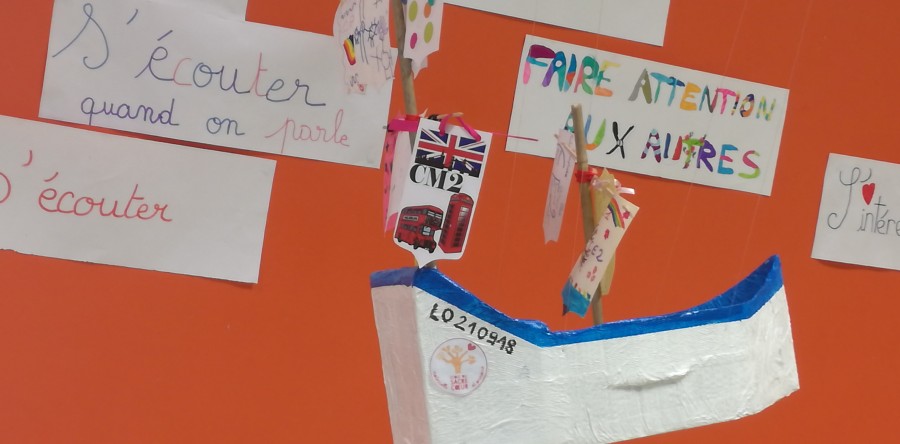 Notre première célébration d’école