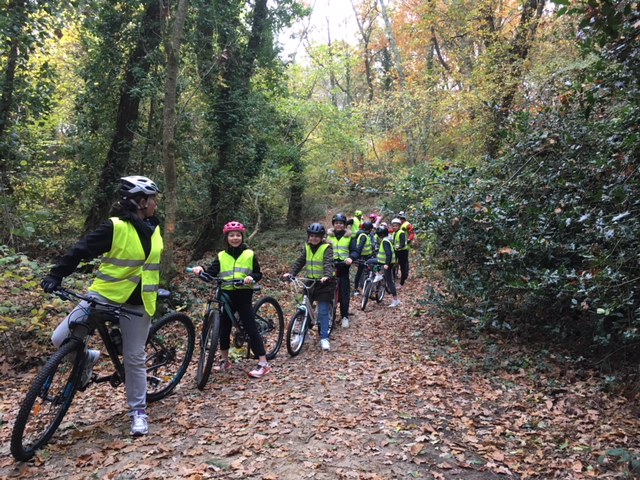 Sortie Vélo des CM2