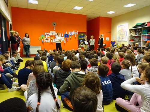 L’école en marche pour noël