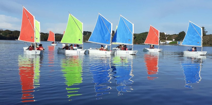2ème séance de voile pour les CM1