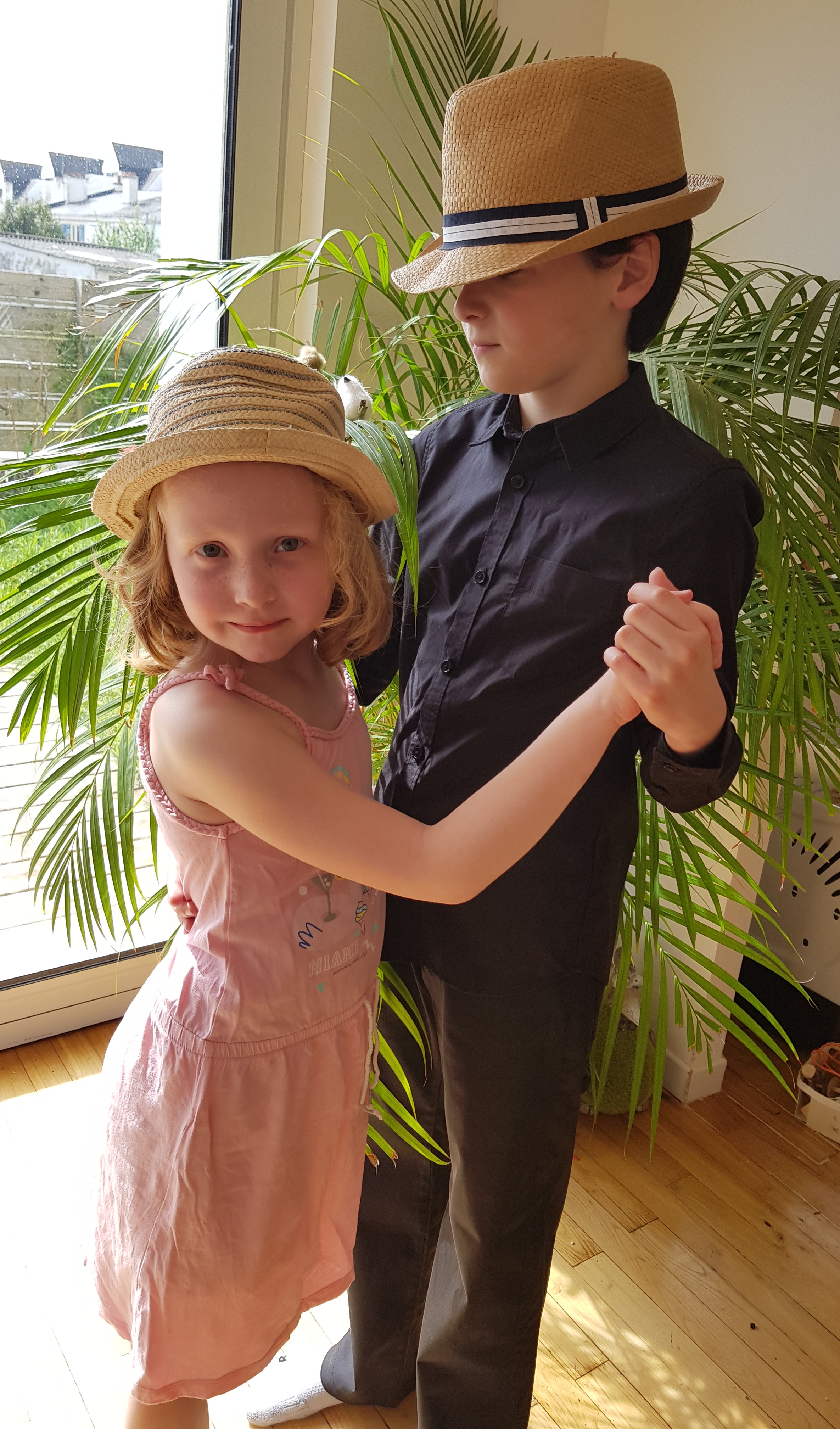 Jules CM2 et Clara GS