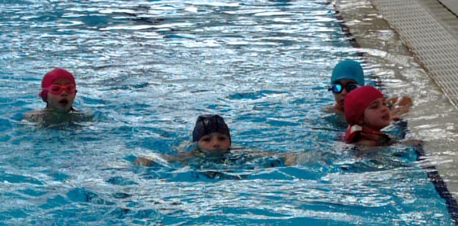 Dernière séance de piscine pour les CE1