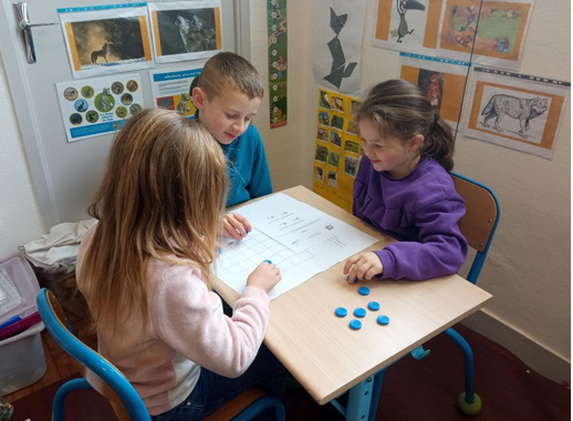 Défis maths chez les CP