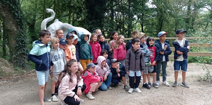 Sortie des CE1 aux Terres de Nataé