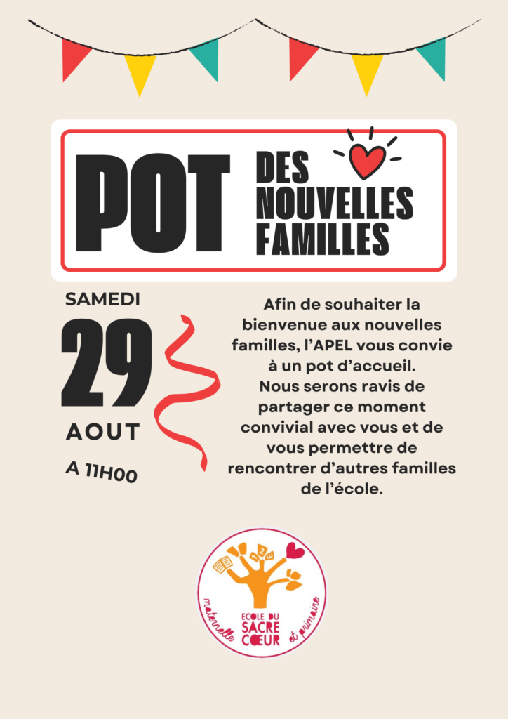 Pot des nouvelles familles